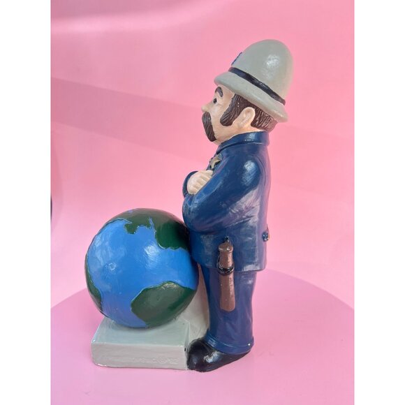 Pinkerton Security Service officer and globe 1992 VTG GC - Picture 4 of 7